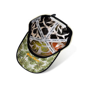 Casquette de baseball unisexe personnalisée à 5 panneaux en polyester/coton avec logo brodé, réglable, à fermeture snapback, pour l'extérieur - Product Image 3