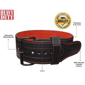 Cinturón de Levantamiento de Pesas de Alta Calidad para Entrenamiento en Gimnasio, Powerlifting y Soporte para Levantamiento de Pesas Pesadas - Product Image 3