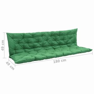 Coussin de balançoire d'extérieur vert 70.9 \" - Product Image 5