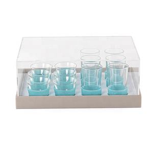 Ensemble de verres à bière, à café et à thé modernes, écologiques, faits à la main, de qualité supérieure, capacité de 100 ml, pour la maison, le café, les fêtes, décoratif, festif - Product Image 1