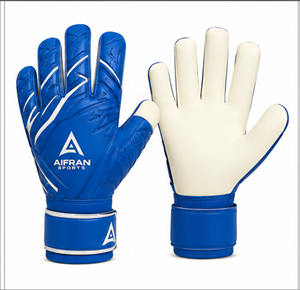 Gants de gardien de but de football jaune néon, paume en latex antidérapante, sangle de poignet réglable pour l'entraînement et les matchs - Product Image 3