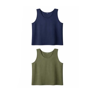 Débardeur décontracté personnalisé pour hommes, col rond, en coton et élasthanne tricoté, séchage rapide, vente en gros - Product Image 4