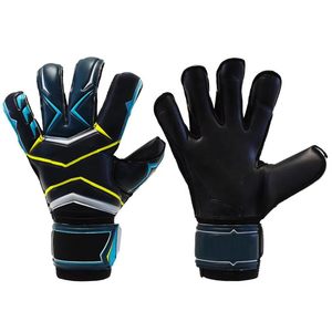 Gants de gardien de but de football professionnels unisexes en cuir de qualité, avec logo personnalisé, adaptés à l'extérieur - Product Image 4