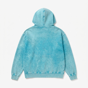 Sudadera con capucha holgada para hombre, estilo acid wash, oversize, con efecto tie-dye, de algodón French Terry, informal, para invierno, estilo urbano, con efecto lavado - Product Image 5