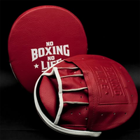 Guantes de Boxeo Curvos de Cuero en Todos los Colores Disponibles, Tamaño Estándar, Almohadillas Duraderas, Color Personalizado, Equipo de Entrenamiento para Muay Thai