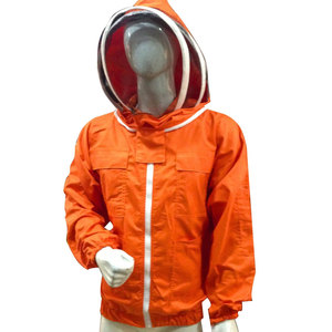 Orange Beekeeper Protective <b>Suit</b> with Veil Casual Wear Four Seasons Model SL-BKS-107 - Product Image 6