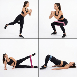 Adjustable Hip Circle Resistance Workout <b>Exercise</b> Legs Adjustable High Hip Circle Bands Non-Slip Super Booty Bands Unisex - Product Image 4