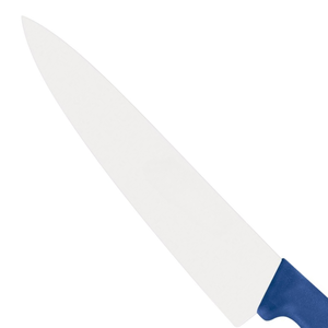 Couteaux de chef en acier inoxydable de 300 mm avec manche bleu confortable pour la cuisine, la préparation culinaire, la découpe de viande et l'usage quotidien - Product Image 5