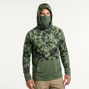 Sudadera con Capucha para Pesca, Sublimada, de Poliéster, de Secado Rápido, Personalizada, Ligera, con Protección Solar y Manga Larga, para Senderismo y Pesca al Aire Libre - Product Image 1