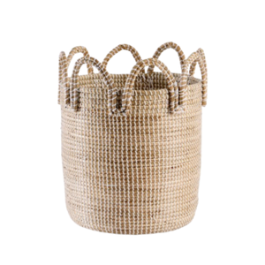 Panier de rangement en jonc de mer naturel tressé, best-seller, pour salle de bain, idéal pour les couvertures, en provenance du Vietnam - Product Image 3