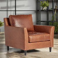 Canapé modulaire Chesterfield contemporain Blue Ocean à trois places en velours avec pieds en acier inoxydable pour la maison
