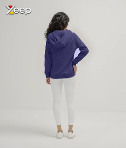 XEEP Sweat-shirts à capuche personnalisés pour hommes, en jersey tricoté, imprimés par transfert thermique, avec logo sur le devant, poche, respirants et à séchage rapide, pour l'hiver et les loisirs - Product Image 5