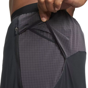 Men's Solid Casual Black Quick Dry Sport <b>Shorts</b> with Drawstring Waist Side Pockets Mid Rise <b>Woven</b> Polyester OEM ODM - Product Image 6