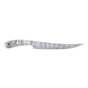 Cuchillo de Filetear de Acero de Damasco Forjado a Mano de 12 Pulgadas |   Cuchillo de Caza Personalizado con Hoja Lisa, 100% de Alta Calidad - Product Image 3