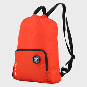 Mochila con cordón ajustable Arctic Fox Fiery Red con forro de poliéster para uso escolar, menos de 23L - Product Image 4