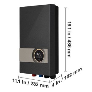 Scaldabagno Elettrico Istantaneo da 18kW con Display Digitale, Facile Installazione, Erogazione Acqua Calda 24 Ore su 24 - Product Image 6