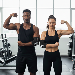 Rexfit Sport Mangas de compresión para codos para levantamiento de pesas, entrenamiento cruzado y soporte para press de banca - Product Image 2