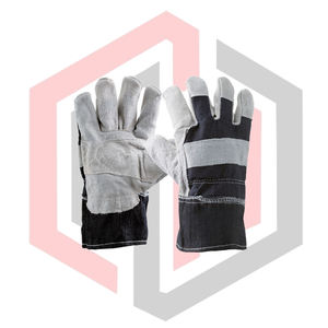 Gants de travail en cuir de vachette pleine fleur, résistants aux déchirures, respirants, sans silicone, sans poudre, stériles, personnalisables - Product Image 1