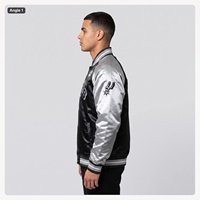 Blouson Bomber Sport Décontracté Léger et Imperméable en Toile pour Homme, Col Montant, Fermeture Éclair, Style Urbain, Collection Printemps