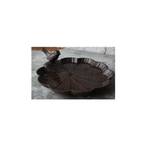 Support mural antique en fonte pour plantes et fleurs, avec crochet suspendu pour bain d'oiseaux, mangeoire et bassin, statue d'oiseaux, décoration de jardin faite à la main - Product Image 6