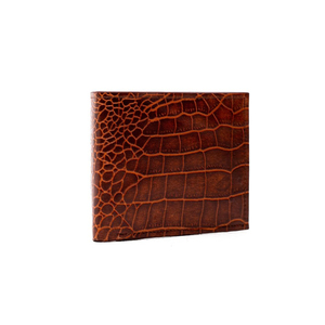 Cartera de Moda Ecológica Unisex con Logotipo Personalizado, de Cuero Genuino de Alta Calidad, Delgada, Plegable, con Cierre Abierto, Corta, para Efectivo - Product Image 2