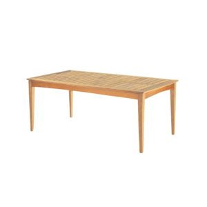 Modern Luxury Rectangle <b>Dining</b> <b>Table</b> Solid Wood <b>Top</b> Eco-Friendly Durable Stable Design Home Furniture for <b>Dining</b> Room - Product Image 1