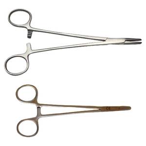Stainless Steel Manual Needle Holder-Durable Design Secure <b>Grip</b> <b>Control</b> Professional Surgical Instrument - Product Image 6