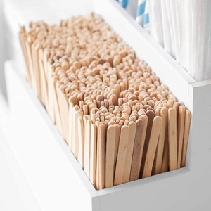 Ecoware – Bâtonnets mélangeurs jetables en bois pour café et thé, pour tasses, usage domestique et en restauration (vente en gros) - Product Image 4