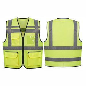 Chalecos de Trabajo Casuales sin Mangas para Hombre, Lona de Alta Calidad, Bolsillo Tridimensional Personalizado, Servicio OEM, Venta al por Mayor - Product Image 1