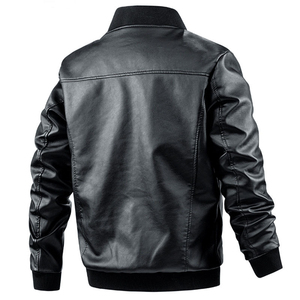 Custom Sizes <b>Men's</b> Premium Quality <b>Leather</b> <b>Jacket</b> Different Color Available Best Sale <b>Men</b> <b>Leather</b> <b>Jackets</b> Manufacturer - Product Image 2