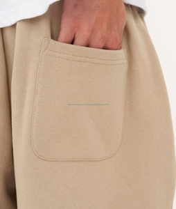 Men's <b>Oversized</b> Custom Made Baggy Style <b>Joggers</b> With Custom Style And Colors In Fleece Heavy GSM Low MOQ - Product Image 4