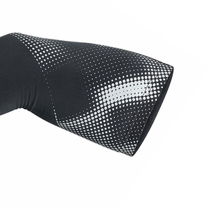 Wholesale High Quality Women's Black Three-Quarter <b>Sleeve</b> <b>Compression</b> <b>Arm</b> <b>Sleeve</b> With Polka Dot Detail UPF50+ Sun Protection - Product Image 5