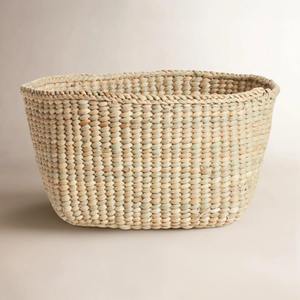 Woven Natural Seagrass Decorative <b>Basket</b> Handmade Storage <b>Basket</b> Wholesale eco-friendly Made in Vietnam - Product Image 6