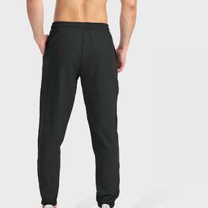 กางเกงผ้าแคนวาสลำลองผู้ชายขายส่ง ทันสมัย น้ำหนักเบา ระบายอากาศได้ดี เอวยางยืด แห้งเร็ว สำหรับเล่นกีฬา แฟชั่น รับสกรีนโลโก้ - Product Image 3