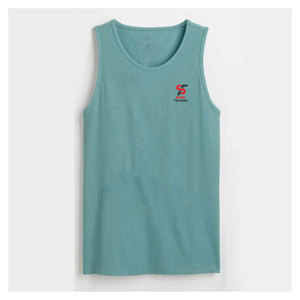 Solid Trader Deluxe Soft Cotton Stylish <b>Layering</b> Piece Summer Beach Wear Vibrant Colors High Density Stitching Mens Tank <b>Top</b> - Product Image 4