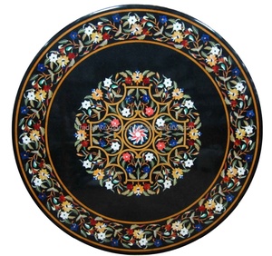 Đá Cẩm Thạch ý Micro khảm Bàn cà phê Top pietra Dura Dát Đá Cẩm Thạch cho đồ nội thất nhà sử dụng - Product Image 1