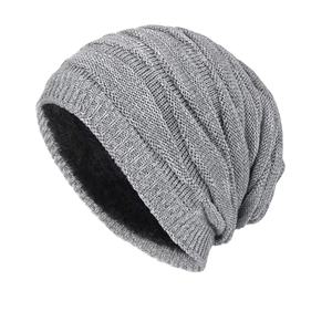 Bonnet en tricot d'hiver unisexe Jacquard 100% laine chaud et doux chapeau extensible pour hommes et femmes en vrac vente en gros pour la plage - Product Image 1