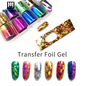 ICE NOVA Gel de transfert pour feuille, Nouvelle Arrivée, pour un <span class=keywords><strong>effet</strong></span> d'impression, 1kg, Marque Privée, Sans HEMA/TPO, Couleur mate translucide cristalline - Product Image 4