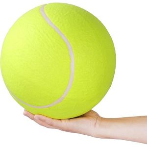 9.5 di grandi dimensioni \ "palla da Tennis gonfiabile per cani Oversize giocattolo per piccoli/medi/grandi animali domestici divertenti per interni/Outdoor giocattolo sportivo grande - Product Image 2