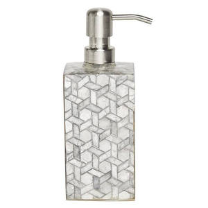 Elegant Grey MOP Bathroom <b>Sets</b> <b>Soap</b> Dispenser Waste Basket Tissue Box Toothbrush Holder Luxury Bathroom Accessories <b>Set</b> - Product Image 2