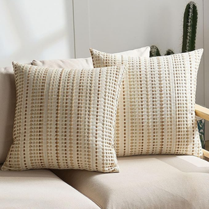 Cotton Woven Cushion <b>Cover</b> <b>Set</b> Custom Printed Outdoor Indoor Home Decor <b>Sofa</b> Pillow Case Wholesale OEM India Factory - Product Image 6