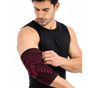 Manchons de protection en caoutchouc respirant et extensible pour les coudes, antidérapants, pour hommes, idéaux pour la gym et le sport – Vente en gros - Product Image 4