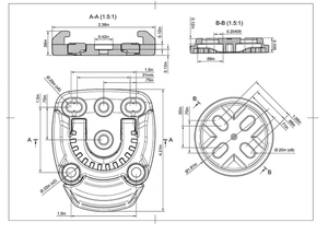 ระบบยึดติดแบบรวดเร็ว <span class=keywords><strong>KYDEX</strong></span> สำหรับซองแม็กกาซีน ซองสายรัดห้ามเลือด และอุปกรณ์ทางยุทธวิธี - Product Image 4