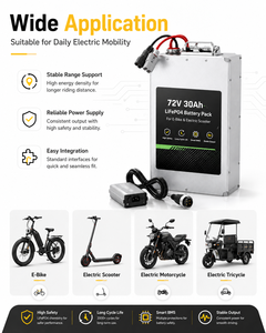 Batterie LiFePO4 72V 30Ah, sortie stable avec BMS intelligent, pour vélo électrique et scooter électrique - Product Image 5