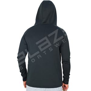 Blaze Fight Wear Sweat à capuche à manches longues personnalisé pour homme Hip Hop Western Cartoon Pullover 100% coton Écologique Imperméable Utilisation hivernale - Product Image 5