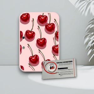 Plaques à cils magnétiques en acrylique en forme de cerise carrée, mignonnes, pour extensions de cils, marque privée, outils écologiques pour cils, vente en gros - Product Image 5