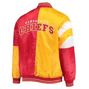 Blouson Bomber Unisexe OEM en Satin à Col Montant Fin, Manches Longues, Simple Boutonnage, Vêtement Décontracté d'Hiver, Sur Mesure, Vente en Gros - Product Image 6