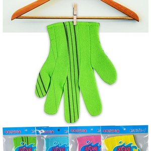 <b>Korean</b> Finger Bath Glove <b>Mitt</b> Viscose <b>Exfoliating</b> Body Scrub Towel - Product Image 3