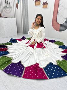 LAHENGA KEDIYU (CHOLI) PURE COTTON INNER <b>MICRO</b> COTTON WITH LACE WORK SUIT - Product Image 5
