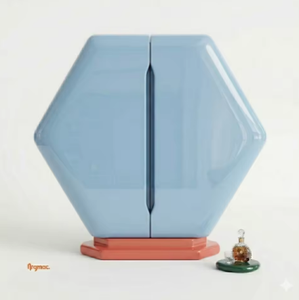 Premium Hexa Luxury <b>Bar</b> Cabinet Modern Wine Storage Cabinet Premium Home <b>Bar</b> Furniture for Hotel Club Use - Product Image 3